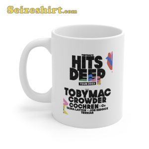 New Rare 2023 TobyMac Hits Deep Tour Coffee Mug