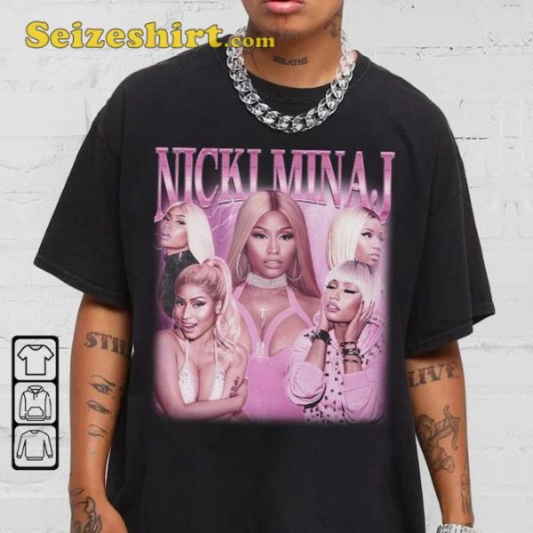 Nicki Minaj Rap Queen RnB Singer Graphic Design Unisex Fan Gift Gift Sweatshirt