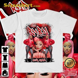 Nicki Minaj Rapper Red Ruby Da Queen Rap Hip Hop 90s Graphic Tee1