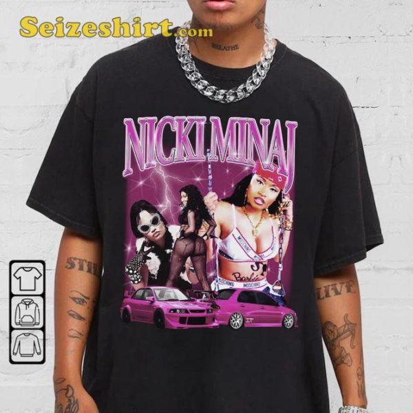 Nicki Minaj Streetwear Rap Music Fan Unisex T-Shirt Design