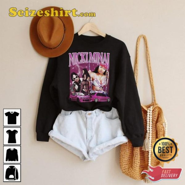 Nicki Minaj Streetwear Rap Music Fan Unisex T-Shirt Design