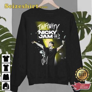 Nicky Jam The Voice Of Latin Urban Music Tour T-Shirt