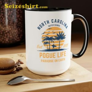 OBX Beautiful Outer Banks Coffee Mug Paradise on Earth Gift1