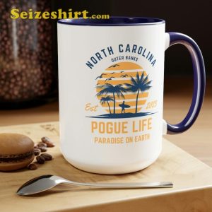 OBX Beautiful Outer Banks Coffee Mug Paradise on Earth Gift2