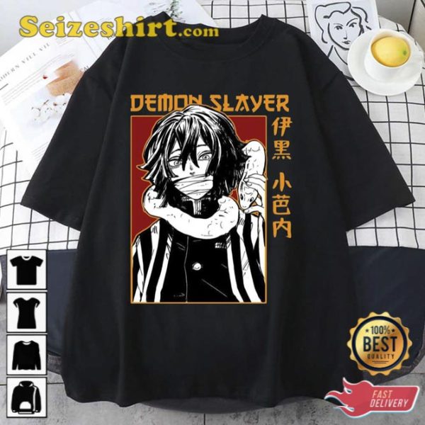 Obanai Iguro Demon Slayer Kimetsu no Yaiba Anime Unisex T-Shirt