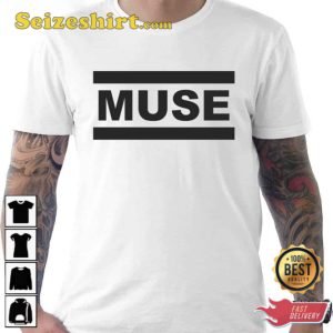 Official Black Logo Muse Band Unisex Hoodie Gift For Fan 3