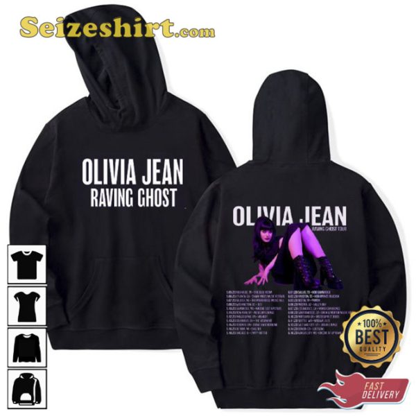 Olivia Jean Raving Ghost Tour Dates 2023 Shirt