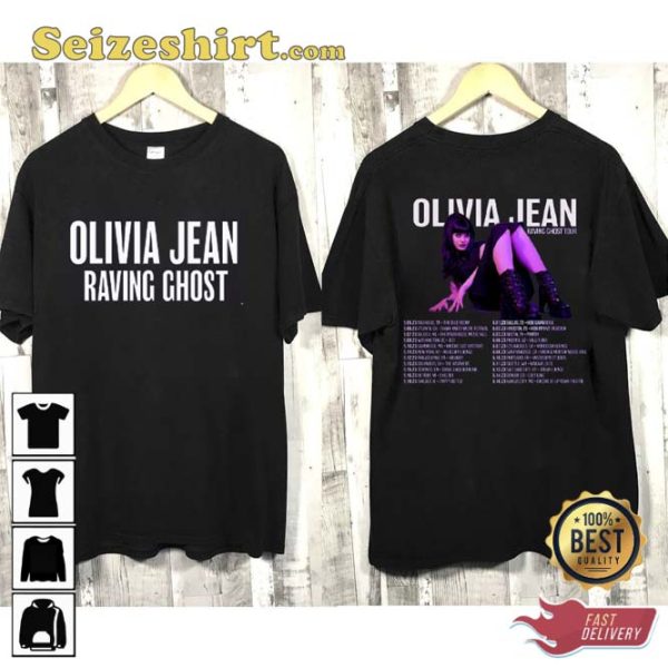 Olivia Jean Raving Ghost Tour Dates 2023 Shirt