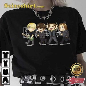 One Ok Rock Cute Chibi Members Unisex T-Shirt