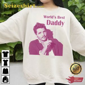 Pedro Pascal World Best Daddy Graphic Shirt