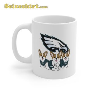 Philadelphia Eagles Corgi Champions 2023 Coffee Mug