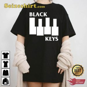 Piano The Black Keys Rock Band Unisex T-Shirt2