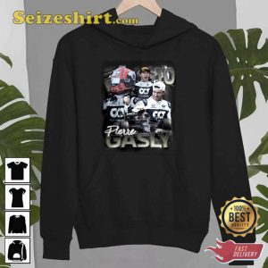 Pierre Gasly Alphatauri 90s Vintage Car Racing Unisex Tee Shirt