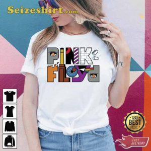 Pink Floyd Album Logo Full Color Trending Unisex T-Shirt