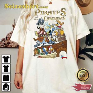 Pirates Of The Caribbean Disney Anime Unisex Shirt