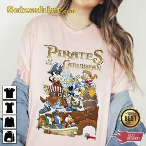 Pirates Of The Caribbean Disney Anime Unisex Shirt