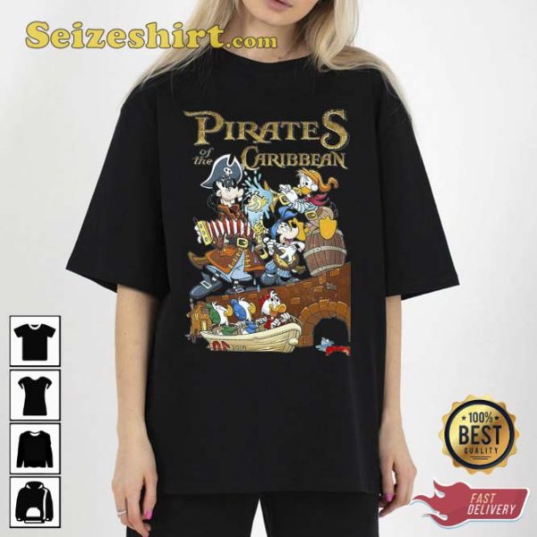 Pirates Of The Caribbean Disney Anime Unisex Shirt