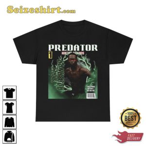 Predator Hunting Grounds Israel Adesanya Vintage T-shirt
