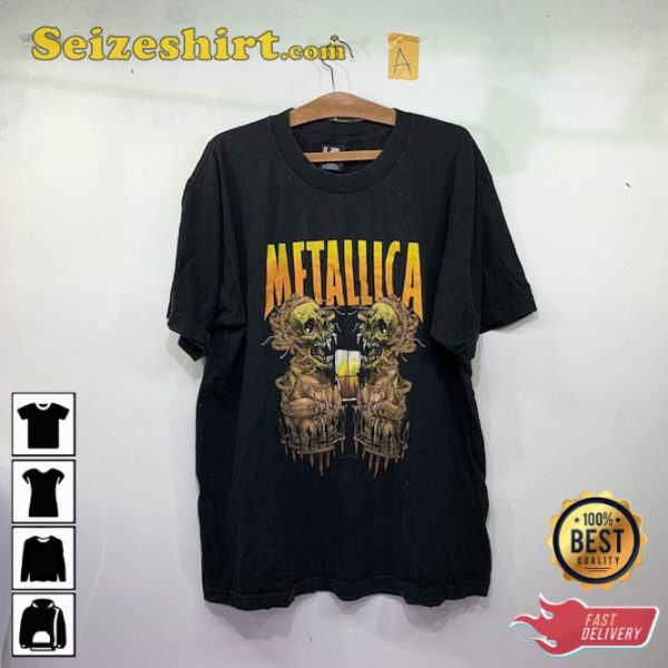 Pushead Summer Sanitarium Heavy Metal Band Metallica Graphic T-shirt