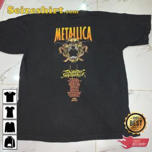 Pushead Summer Sanitarium Heavy Metal Band Metallica Graphic T-shirt