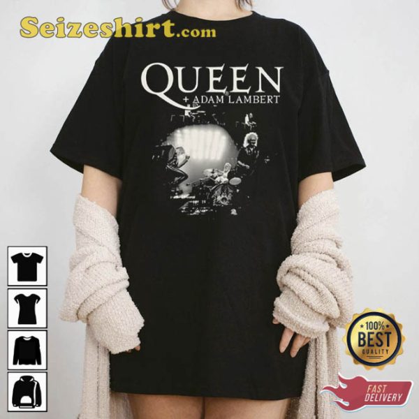 Queen Band Adam Lambert The Rhapsody Tour Unisex T-Shirt