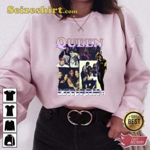 Queen Latifah 90s Hiphop Legend Ladies First Unisex Sweatshirt