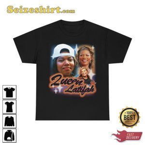 Hail Before The Queen Latifah Street Style Hip Hop Rap Tee