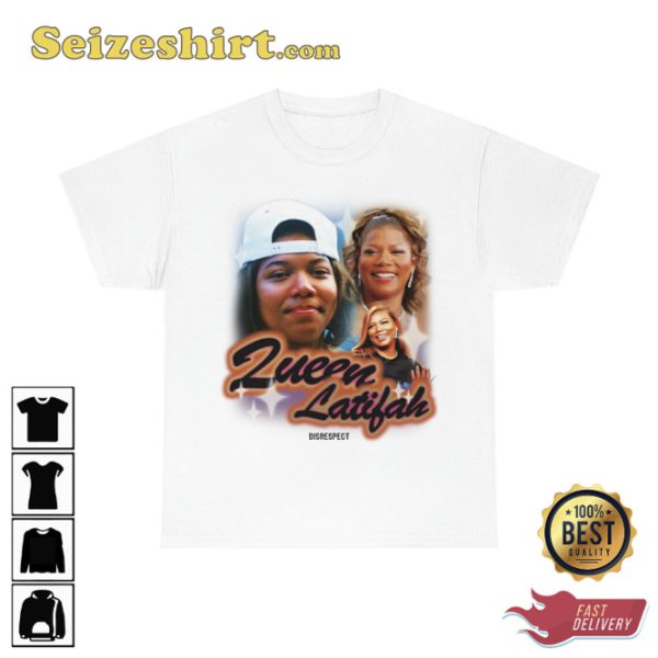 Hail Before The Queen Latifah Street Style Hip Hop Rap Tee