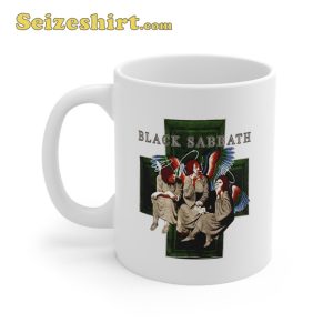 Rare Black Sabbath Band 90s Heavy metal Ceramic Coffee Mug