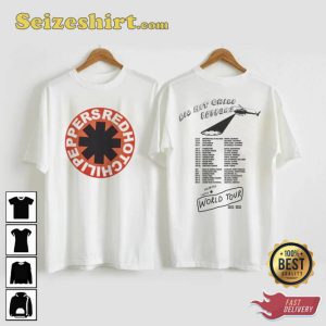 Red Hot Chili Peppers 2022 2023 World Tour Shirt1