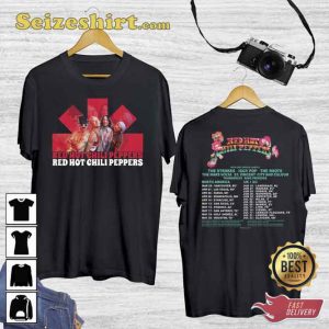 Red Hot Chili Peppers 2023 Tour Dates Music Concert Shirt