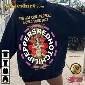 Red Hot Chili Peppers 2023 Tour Shirt Bootleg Vintage