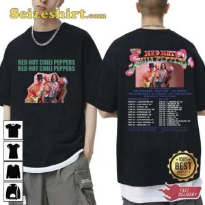 Red Hot Chili Peppers The Strokes Tour 2023 Tee Shirt