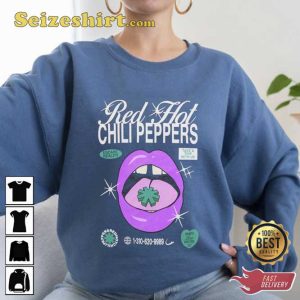 Red Hot Chili Peppers World Tour 2023 Tee Shirt Design