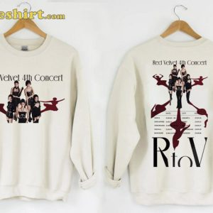 Red Velvet 4th Concert 2023 World Tour Shirt