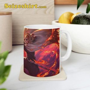 Rengoku Kyojuro Kimetsu No Yaiba Flame Breathing Coffee Mug4