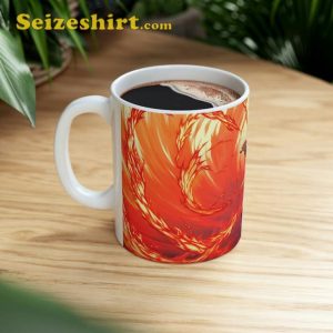 Rengoku Kyojuro Kimetsu No Yaiba Flame Breathing Coffee Mug5