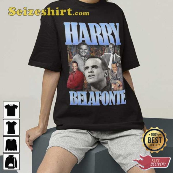 Rest Easy Harry Belafonte Premium Soft Cotton T-shirt For Fans