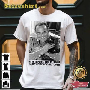 Rest In Peace Remembering Harry Belafonte Unisex Memorial shirt