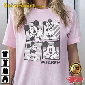 Retro Mickey Mouse T-Shirt Disneyland 2023 Tee