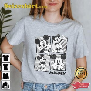 Retro Mickey Mouse T-Shirt Disneyland 2023 Tee