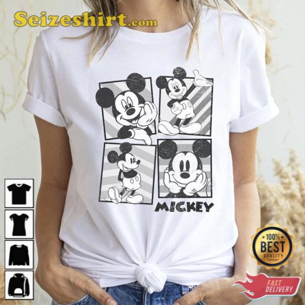 Retro Mickey Mouse T-Shirt Disneyland 2023 Tee