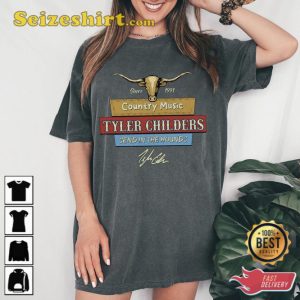 Retro Tyler Childers Send In The Hound Tour Merch Shirt