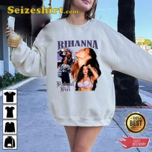 Rihanna Rap Street Style Diamond Umbrella Lover Gift For Fan T-Shirt