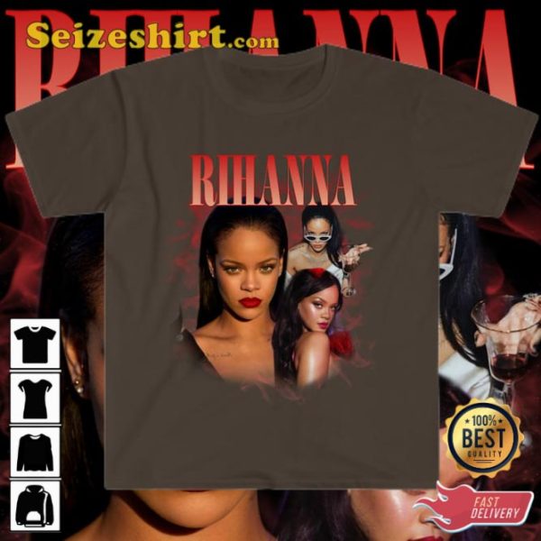 Rihanna Singer Badgirl Riri Gift For Fan Music Concert T-Shirt