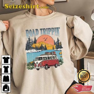 Road Trip Vintage Vacation Summer 2023 Desert Adventure Unisex Traveling T-Shirt1