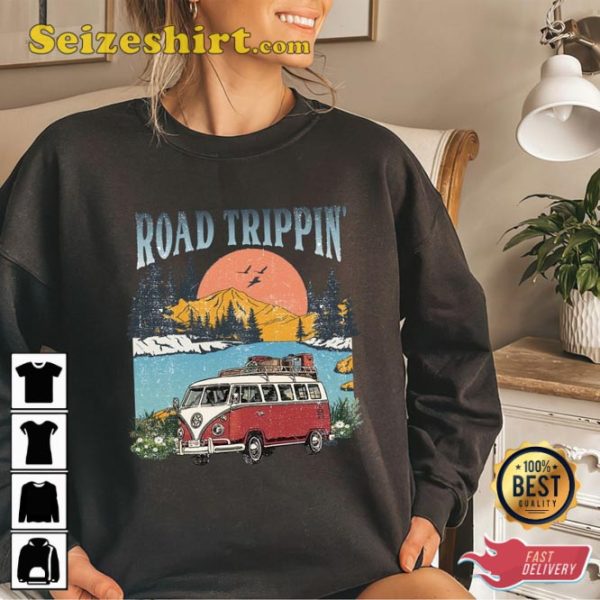 Road Trip Vintage Vacation Summer 2023 Desert Adventure Unisex Traveling T-Shirt