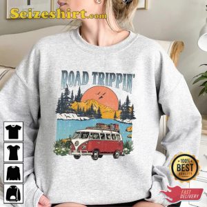 Road Trip Vintage Vacation Summer 2023 Desert Adventure Unisex Traveling T-Shirt5