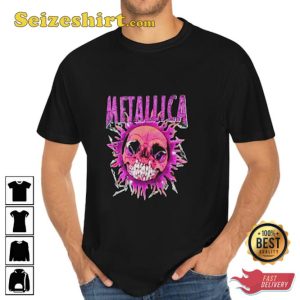 Rock Band Metallica Concert Inspired Rock and Roll Aesthetic Unisex T-shirt