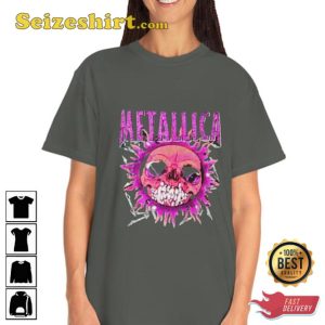 Rock Band Metallica Concert Inspired Rock and Roll Aesthetic Unisex T-shirt